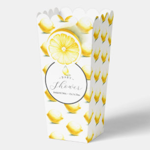 Lemon Drop Baby Shower Decorations Favour Box