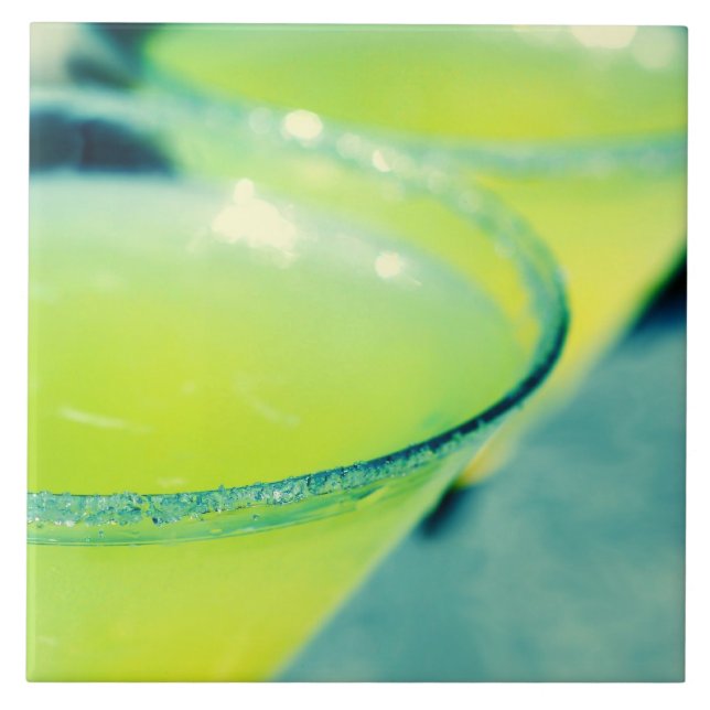 Lemon Drop Cocktail Tile (Front)