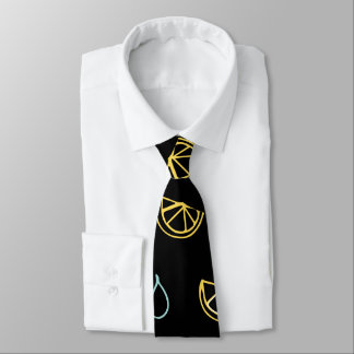 Lemon Drop Pattern Tie