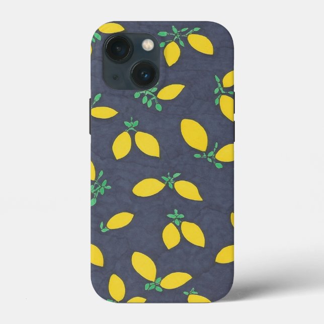 Lemon Drops Food Art Pattern Case-Mate iPhone Case (Back)
