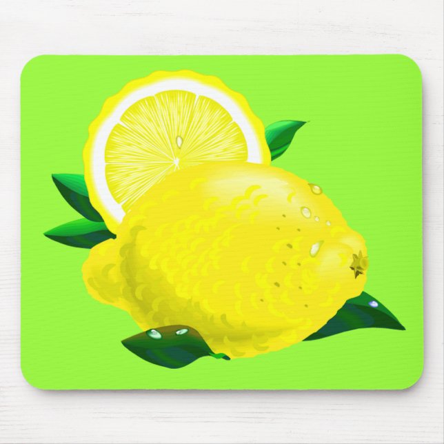 Lemon Drops Mouse Pad (Front)
