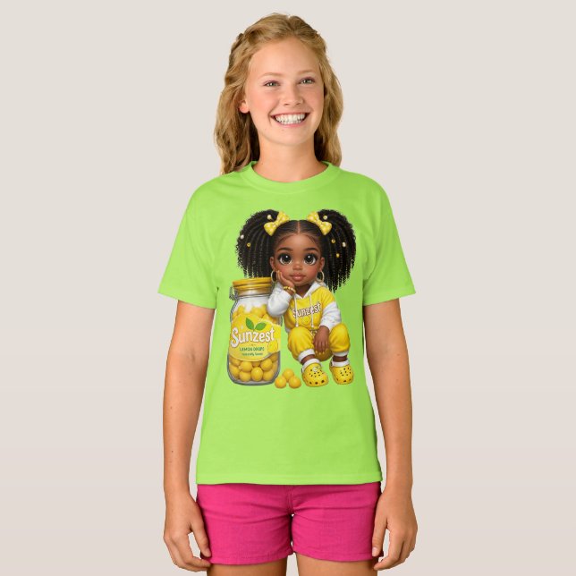 Lemon Drops Sunzet T-Shirt (Front Full)