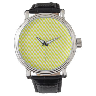Lemon Elegant Chevron Design Watch