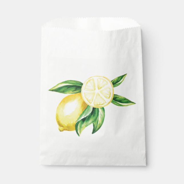 Lemon Favour Bags (Front)