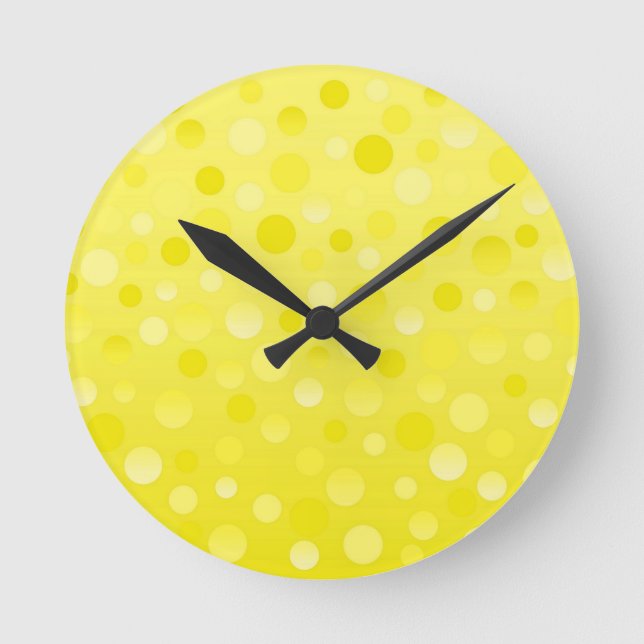 Lemon Fizz clock round (Front)