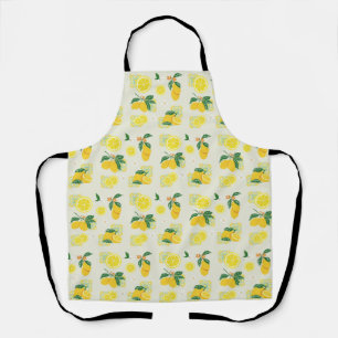 Lemon Floral Apron