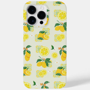 Lemon Floral Case-Mate iPhone 14 Pro Max Case