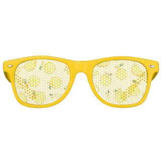 LEMON FRESH FRUIT PATTERN RETRO SUNGLASSES