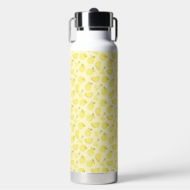 LEMON FRESH FRUIT PATTERN WATER BOTTLE (Front)
