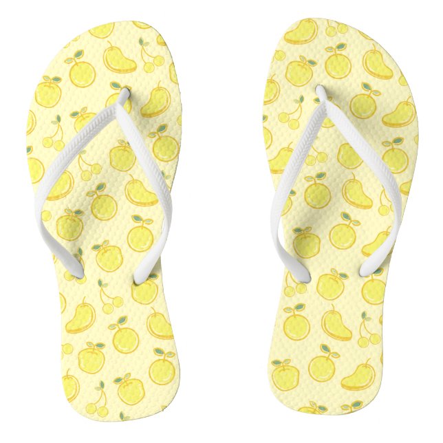 LEMON FRESH GOODNESS JANDALS (Footbed)