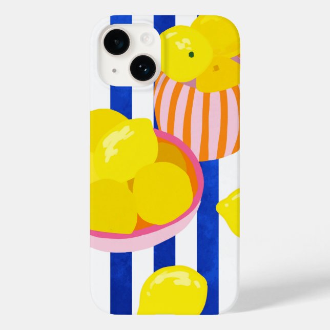 Lemon Freshness Case-Mate iPhone Case (Back)