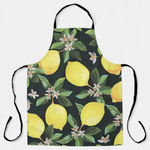 Lemon Fruit: Seamless Pattern Design Apron