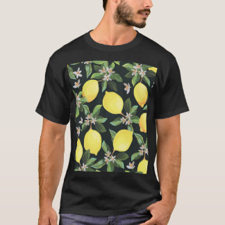 Lemon Fruit: Seamless Pattern Design T-Shirt