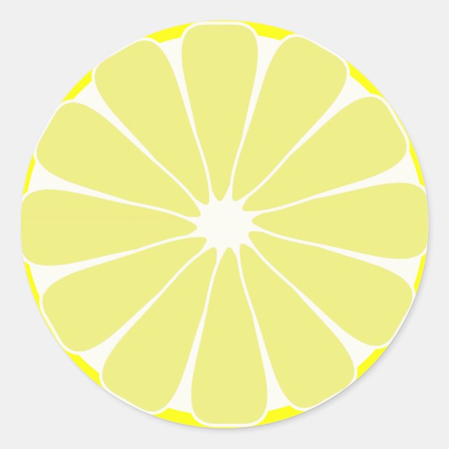 Lemon Fruit Stickers (Front)
