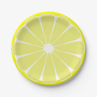 Lemon Fruit Summer Party Picnic Paper Plates