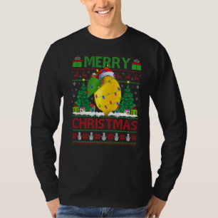 Lemon Fruit  Xmas Tree Ugly Santa Lemon Christmas T-Shirt