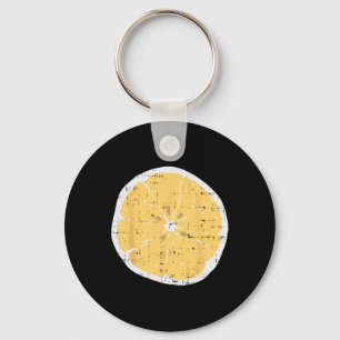 Lemon Fun Citrus Fruit Lazy Diy Easy Halloween Cos Key Ring