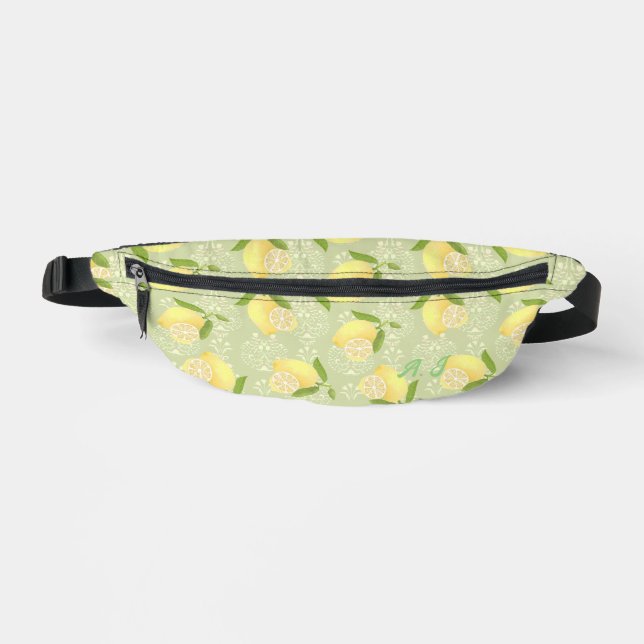 Lemon Green Bum Bags (Front)