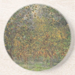 Lemon Grove in Bordighera by Claude Monet Coaster