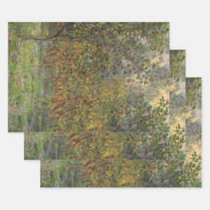 Lemon Grove in Bordighera by Claude Monet Wrapping Paper Sheet