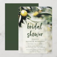 Lemon Grove | Modern Yellow & Green Bridal Shower
