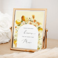 Lemon guess how many kisses bridal shower game pos