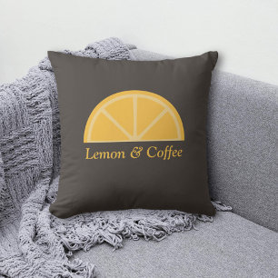 Lemon Half-Slice Cushion