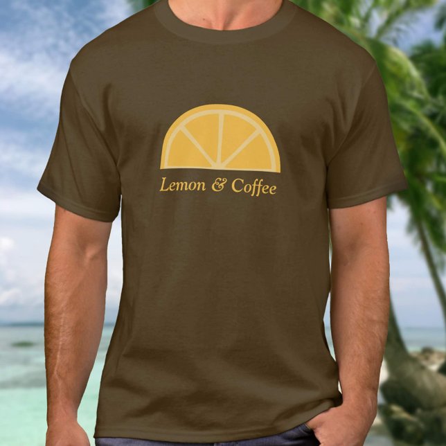 Lemon Half-Slice  T-Shirt (Lemon Half-Slice T-Shirt)
