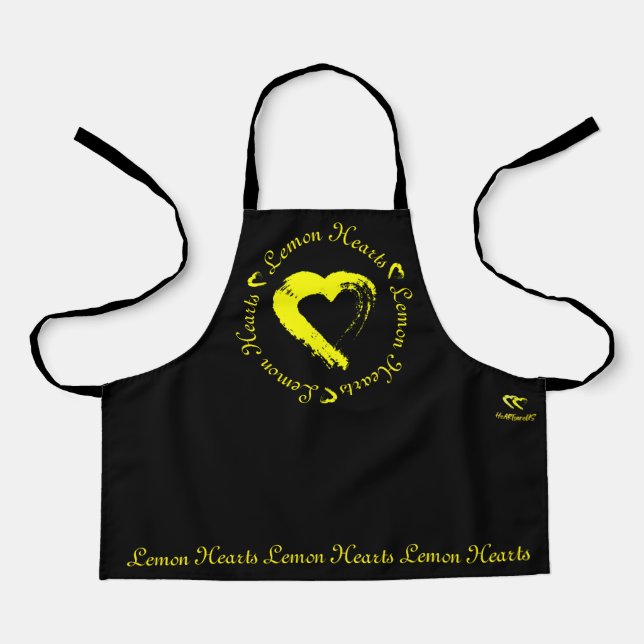 Lemon Hearts Apron (Front)