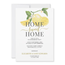 Lemon Home Sweet Home Housewarming Party