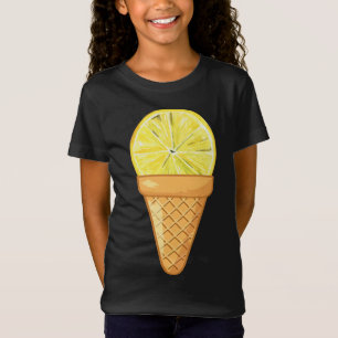 LEMON ICE CREAM - FUNNY FRUIT AND ICE CREAM COLLEC T-Shirt