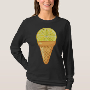 LEMON ICE CREAM - FUNNY FRUIT AND ICE CREAM COLLEC T-Shirt