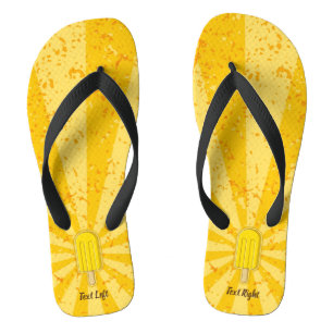 Lemon Ice Cream Stick Jandals