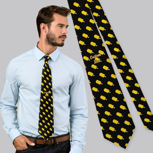 Lemon Ice Cream Stick Tie (Creator Uploaded)