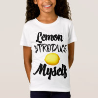 Lemon Introduce Myself Summer Tropical Yellow Frui