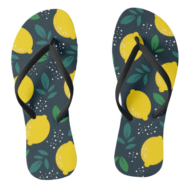Lemon Jandals (Footbed)