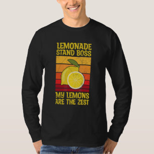 Lemon Juice Business Pun for a Lemonade Stand Boss T-Shirt