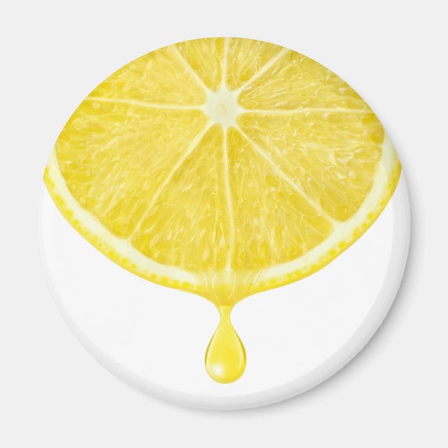 Lemon juice magnet (Front)