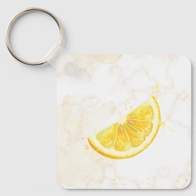 Lemon Key Ring (Front)