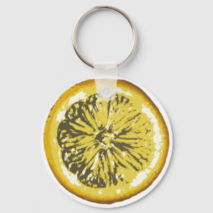 Lemon Key Ring