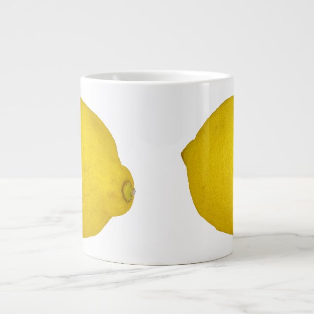 Lemon Large Coffee Mug (Front)