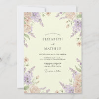 Lemon Lavender Petal Wedding