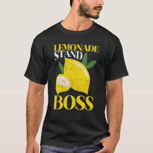 Lemon Lemonade Stand Boss Lemonade Stand T-Shirt