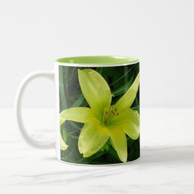 Lemon Lily Mug (Left)