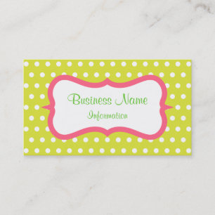 Lemon Lime Citrus Business Card