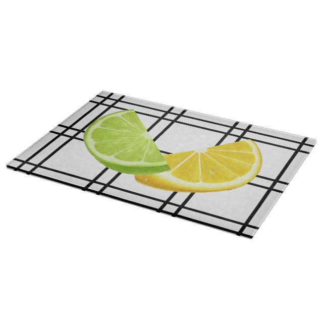 Lemon & Lime Cutting Board (Corner)