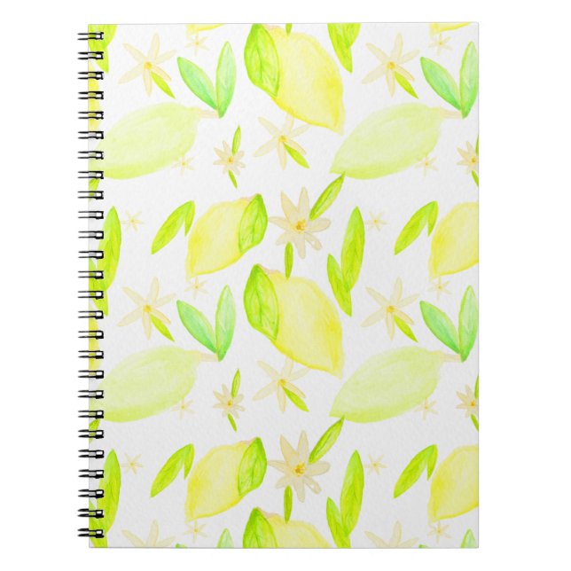 Lemon Lime Lovely Notebook (Front)