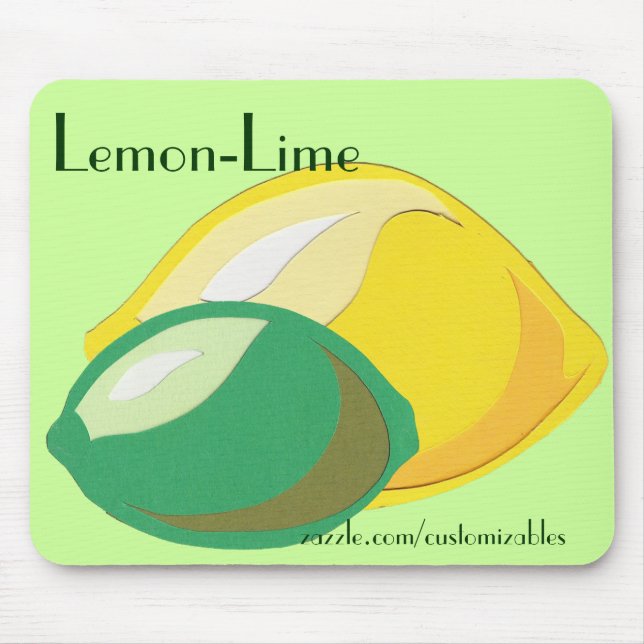 Lemon-Lime Mousepad (Front)