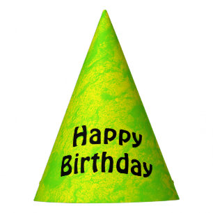 Lemon Lime Party Hat