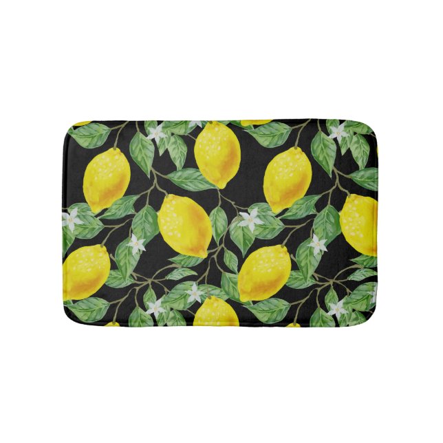 Lemon Lush Bath Mat (Front)